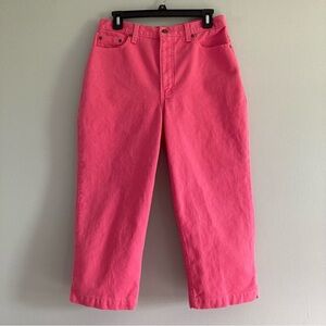 NEWPORT NEWS pink capris size 12